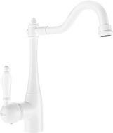 Mexen Carla kitchen mixer tap, White - 670700-20