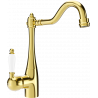 Mexen Carla kitchen mixer tap, Gold - 670700-50