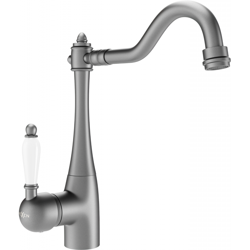 Mexen Carla kitchen faucet, gray - 670700-61