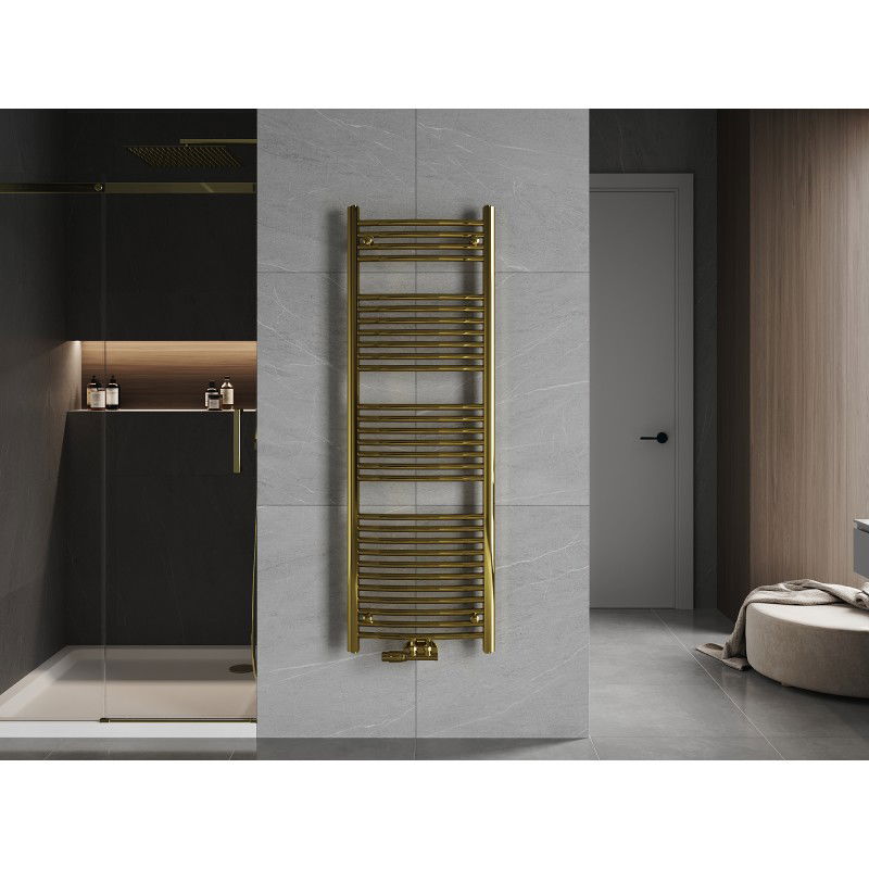 Mexen Ares bathroom radiator 1500 x 500 mm, 498 W, gold - W102-1500-500-00-50