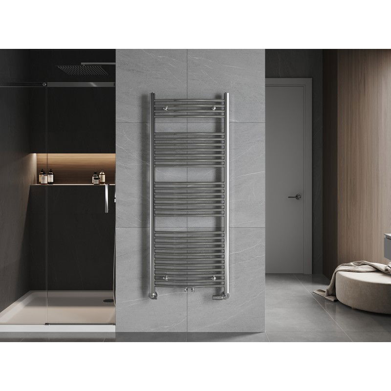 Mexen Ares Bathroom Radiator 1500 x 600 mm, 579 W, chrome - W102-1500-600-00-01