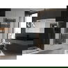 Mexen Ares bathroom radiator 1500 x 600 mm, 733 W, anthracite - W102-1500-600-00-66