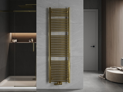 Mexen Ares bathroom radiator 1800 x 500 mm, 647 W, gold - W102-1800-500-00-50