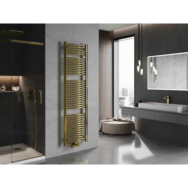 Mexen Ares radiator bathroom 1800 x 500 mm, 647 W, gold - W102-1800-500-00-50