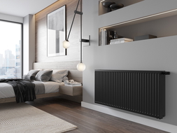 Mexen C33 Panel Radiator 400 x 1300 mm, Side Connection, 2195 W, Black - W433-040-130-70