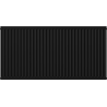Mexen C33 panel radiator 400 x 3000 mm, side connection, 5067 W, black - W433-040-300-70