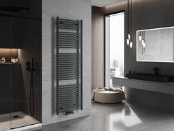 Mexen Ares bathroom radiator 1800 x 600 mm, 958 W, anthracite - W102-1800-600-00-66