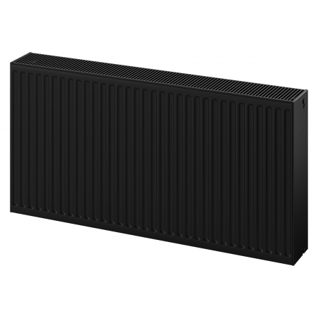 Mexen C33 panel radiator 600 x 800 mm, side connection, 1868 W, black - W433-060-080-70