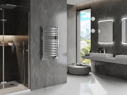 Mexen Helios bathroom radiator 800 x 500 mm, 301 W, chrome - W103-0800-500-00-01