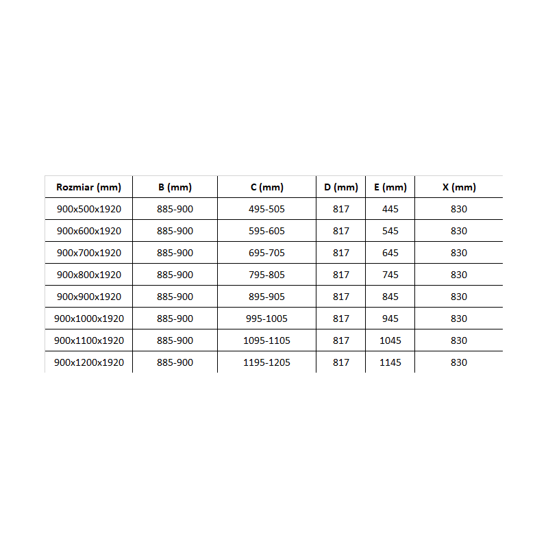 Mexen Pretoria shower enclosure hinged 90 x 90 cm, transparent, chrome + Flat tray - 852-090-090-01-00-4010