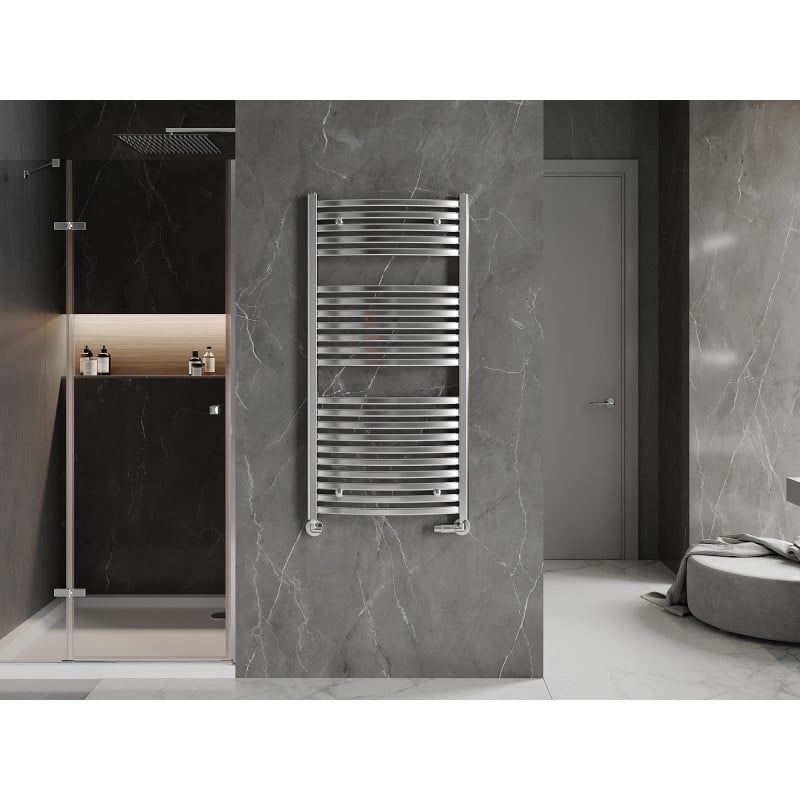Mexen Helios bathroom radiator 1200 x 600 mm, 521 W, chrome - W103-1200-600-00-01