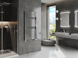 Mexen Helios bathroom radiator 1200 x 600 mm, 521 W, chrome - W103-1200-600-00-01