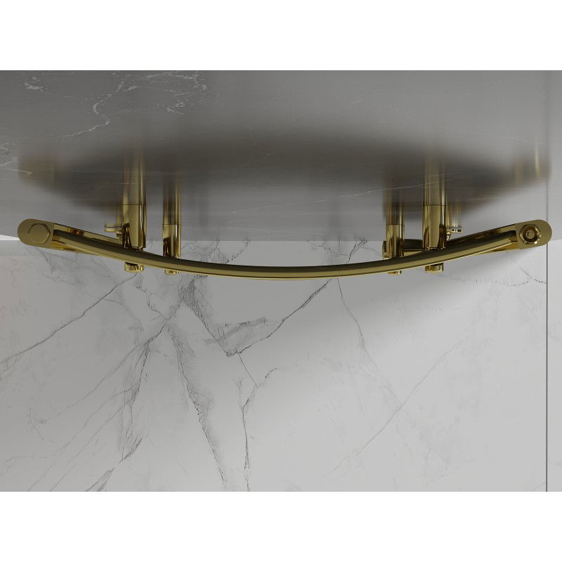 Mexen Helios bathroom radiator 1200 x 600 mm, 521 W, gold - W103-1200-600-00-50