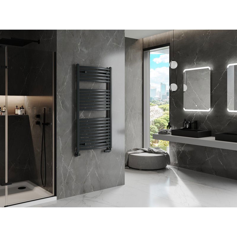Mexen Helios bathroom radiator 1200 x 600 mm, 563 W, anthracite - W103-1200-600-00-66