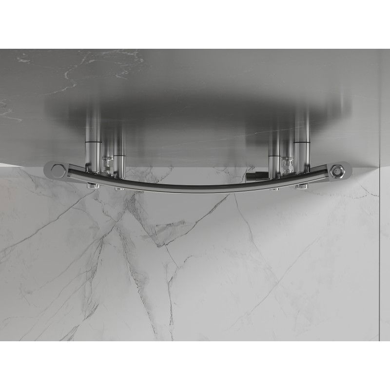 Mexen Helios bathroom radiator 1500 x 500 mm, 534 W, chrome - W103-1500-500-00-01