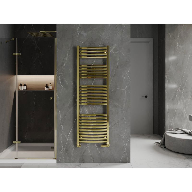 Mexen Helios bathroom radiator 1500 x 500 mm, 534 W, gold - W103-1500-500-00-50