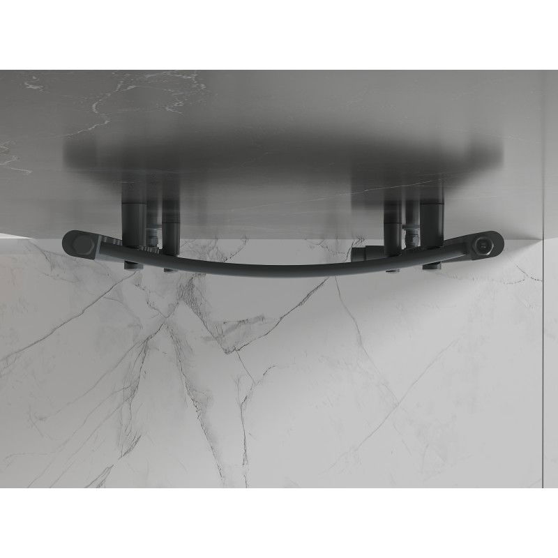 Mexen Helios bathroom radiator 1500 x 500 mm, 676 W, anthracite - W103-1500-500-00-66