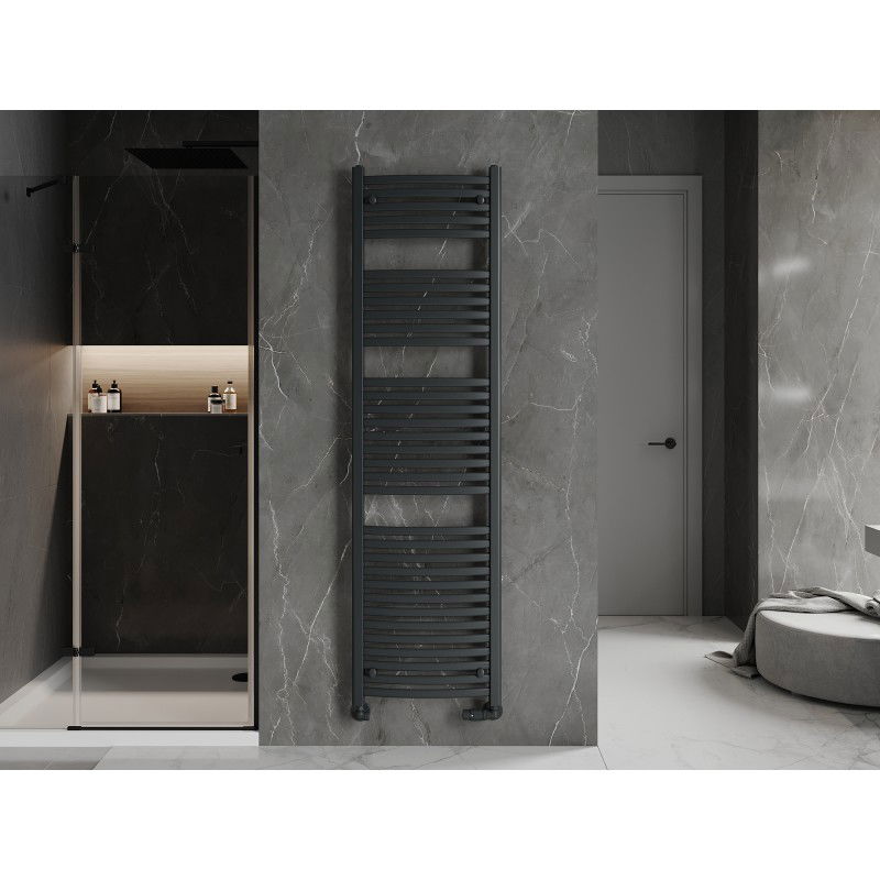 Mexen Helios bathroom radiator 1800 x 500 mm, 844 W, anthracite - W103-1800-500-00-66