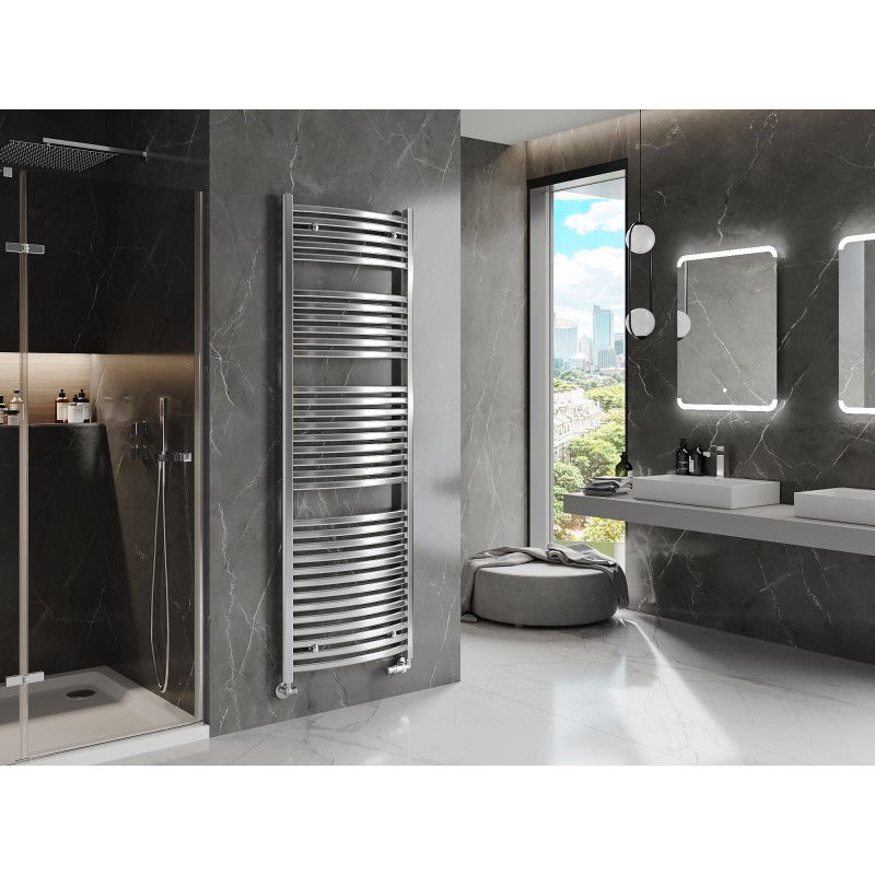 Mexen Helios bathroom radiator 1800 x 600 mm, 782 W, chrome - W103-1800-600-00-01