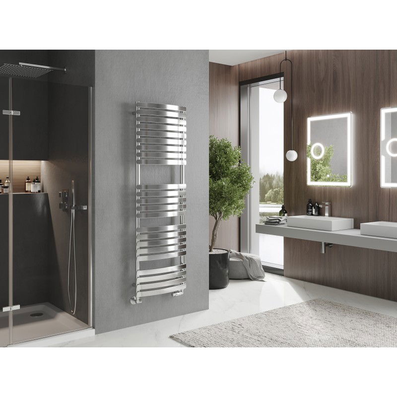 Mexen Bachus bathroom radiator 1600 x 500 mm, 679 W, chrome- W109-1600-500-00-01