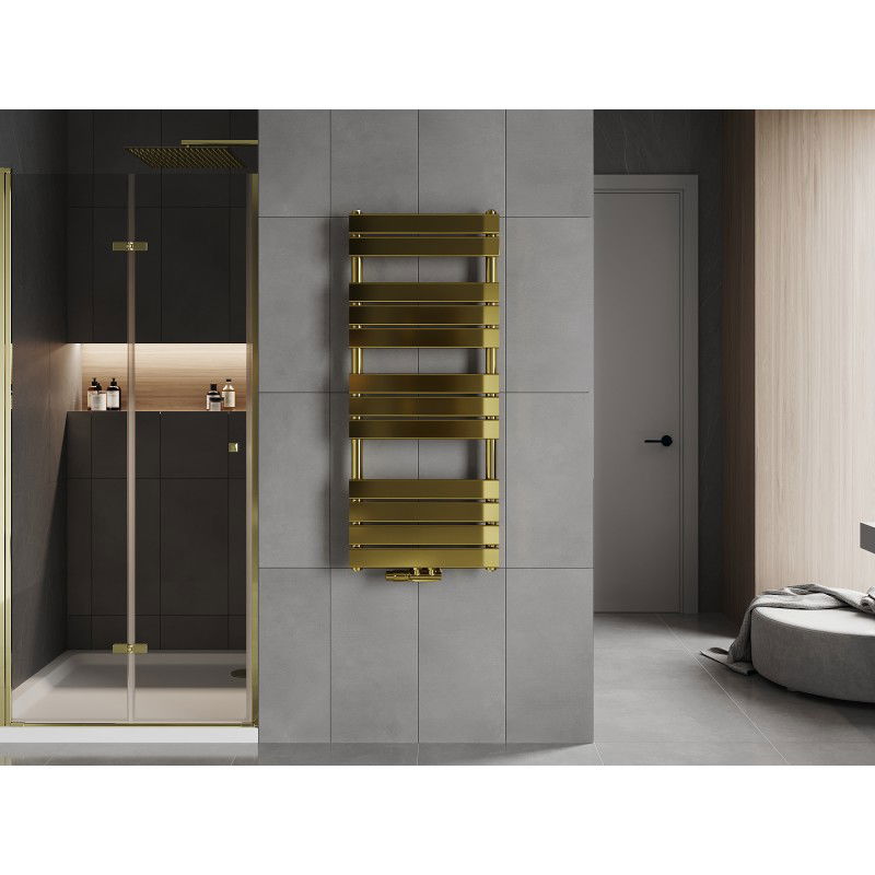 Mexen Ceres bathroom radiator 1200 x 500 mm, 482 W, gold - W111-1200-500-00-50