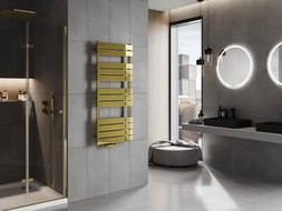 Mexen Ceres bathroom radiator 1200 x 500 mm, 482 W, gold - W111-1200-500-00-50