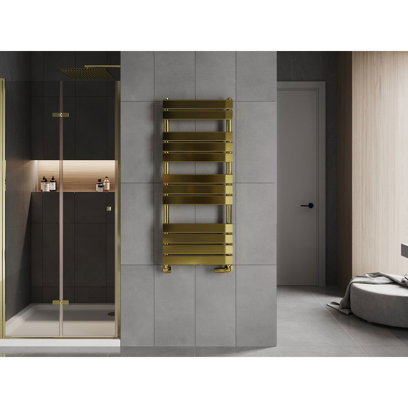 Mexen Ceres bathroom radiator 1200 x 500 mm, 482 W, gold - W111-1200-500-00-50