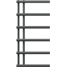 Mexen Jukon bathroom radiator 988 x 500 mm, 461 W, anthracite - W116-0988-500-00-66