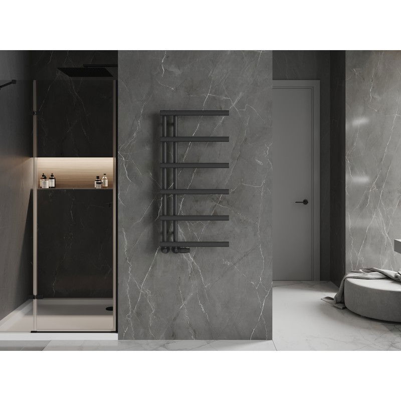Mexen Jukon Decorative Bathroom Radiator 988 x 500 mm, 461 W, Anthracite - W116-0988-500-00-66