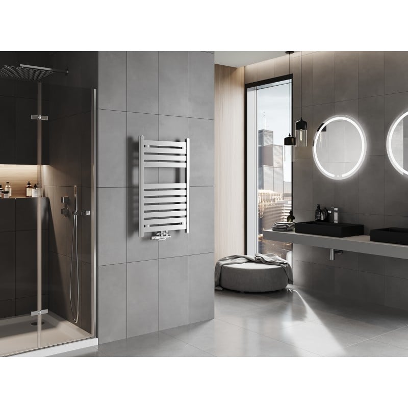 Mexen Uran bathroom radiator 800 x 500 mm, 287 W, chrome - W105-0800-500-00-01