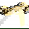 Mexen Lynx Shower mixer tap, Gold - 745940-50