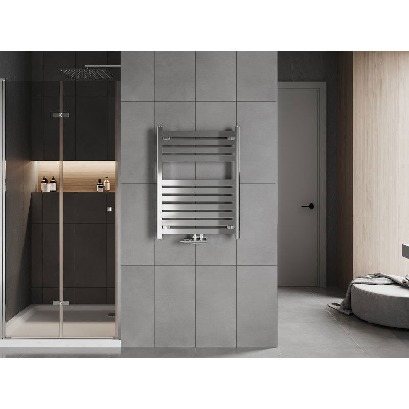 Mexen Uran bathroom radiator 800 x 600 mm, 336 W, chrome - W105-0800-600-00-01