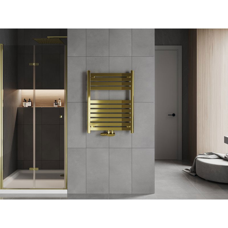 Mexen Uran bathroom radiator 800 x 600 mm, 336 W, gold - W105-0800-600-00-50