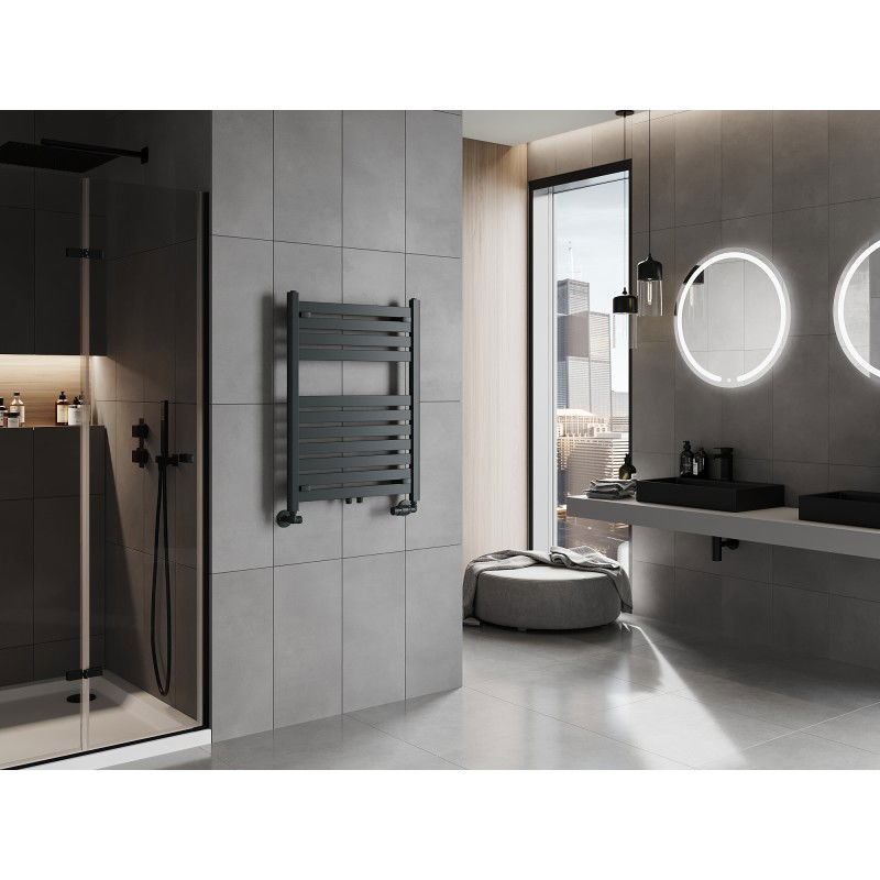 Mexen Uran bathroom radiator 800 x 600 mm, 425 W, anthracite - W105-0800-600-00-66