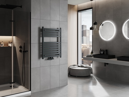Mexen Uran bathroom radiator 800 x 600 mm, 425 W, anthracite - W105-0800-600-00-66