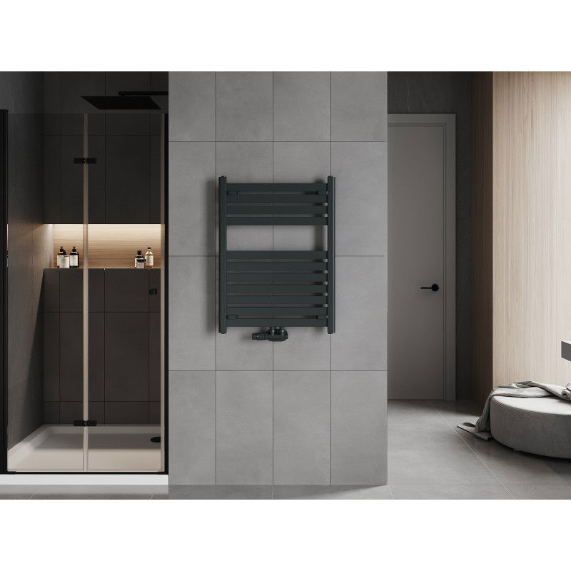 Mexen Uran bathroom radiator 800 x 600 mm, 425 W, anthracite - W105-0800-600-00-66