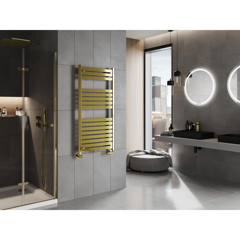 Mexen Uran bathroom radiator 1200 x 600 mm, 492 W, gold - W105-1200-600-00-50