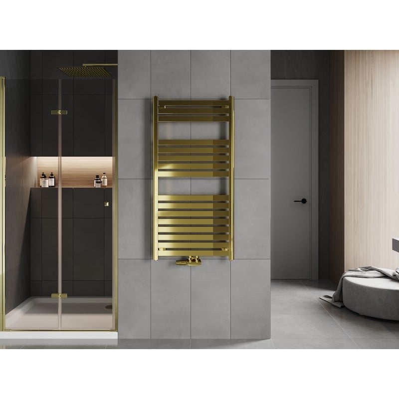 Mexen Uran bathroom radiator 1200 x 600 mm, 492 W, gold - W105-1200-600-00-50