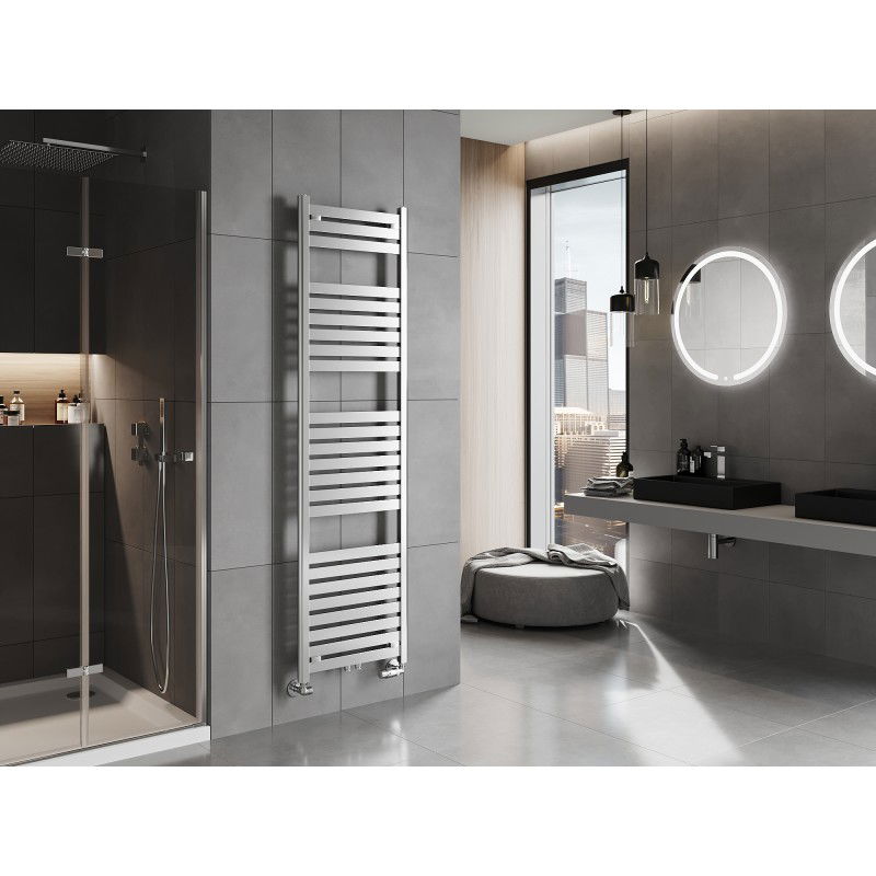 Mexen Uran Bathroom Radiator 1800 x 500 mm, 633 W, Chrome - W105-1800-500-00-01
