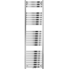 Mexen Uran bathroom radiator 1800 x 500 mm, 633 W, chrome - W105-1800-500-00-01