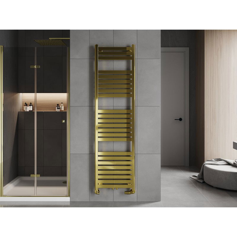 Mexen Uran bathroom radiator 1800 x 500 mm, 633 W, gold - W105-1800-500-00-50