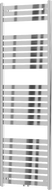 Mexen Uran bathroom radiator 1800 x 600 mm, 738 W, chrome - W105-1800-600-00-01