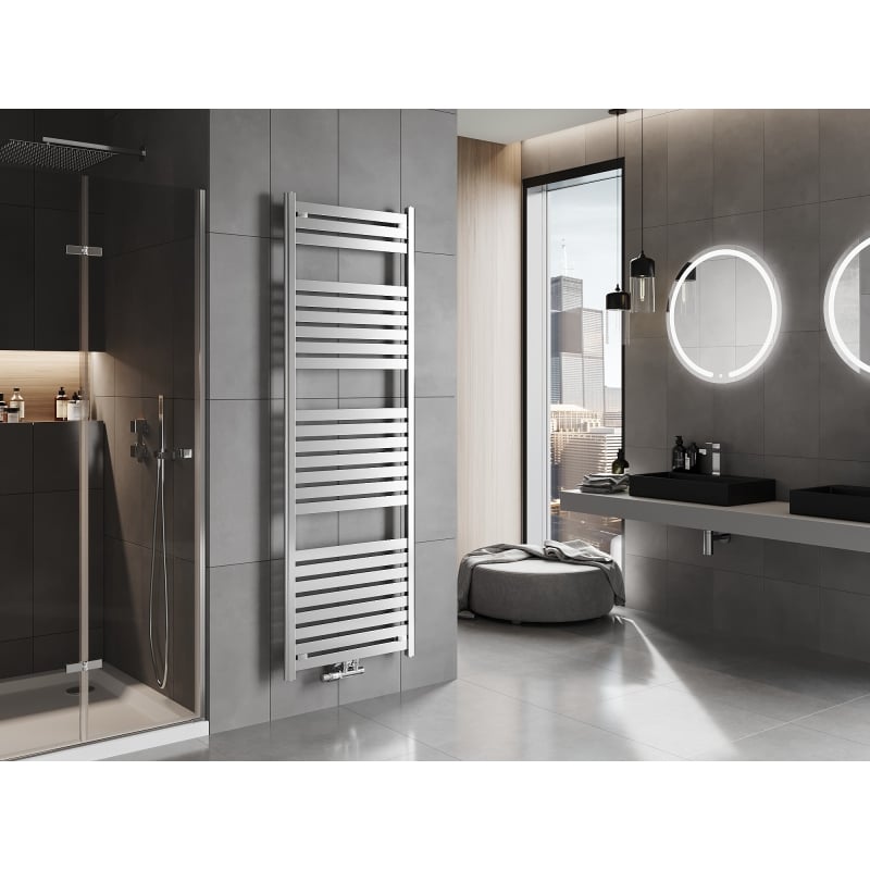 Mexen Uran bathroom radiator 1800 x 600 mm, 738 W, chrome - W105-1800-600-00-01