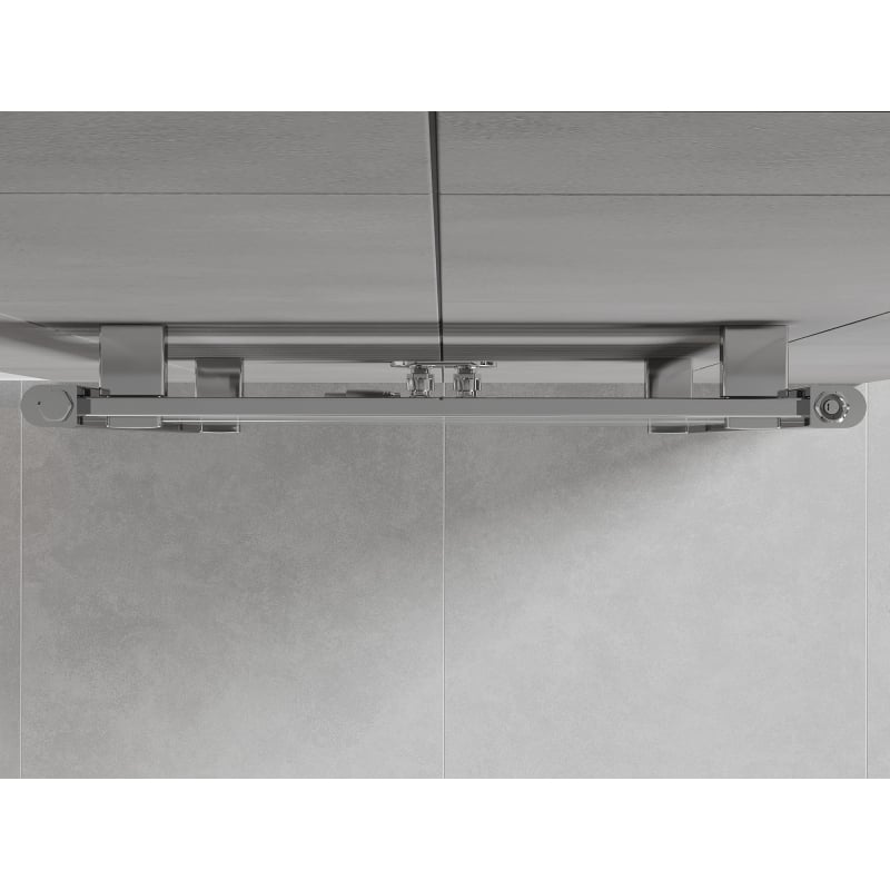 Mexen Uran bathroom radiator 1800 x 600 mm, 738 W, chrome - W105-1800-600-00-01