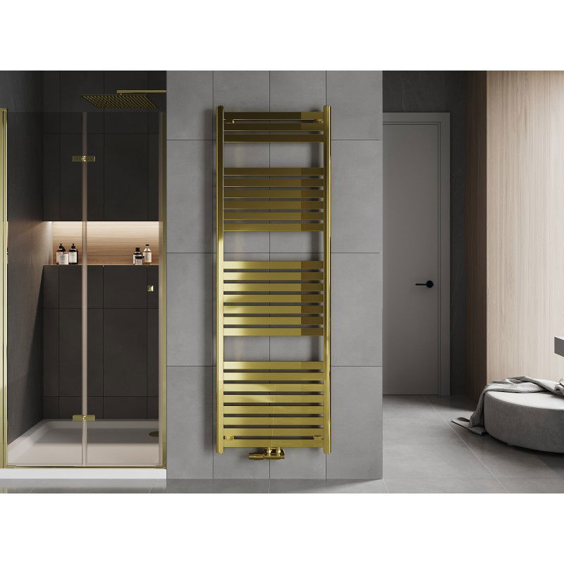 Mexen Uran bathroom radiator 1800 x 600 mm, 738 W, gold - W105-1800-600-00-50