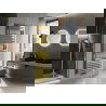 Mexen Uran bathroom radiator 1800 x 600 mm, 738 W, gold - W105-1800-600-00-50