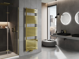 Mexen Uran bathroom radiator 1800 x 600 mm, 738 W, gold - W105-1800-600-00-50