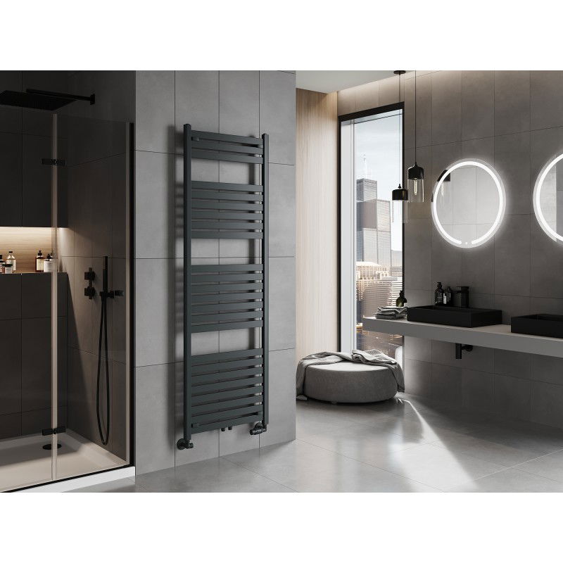 Mexen Uran bathroom radiator 1800 x 600 mm, 934 W, anthracite - W105-1800-600-00-66