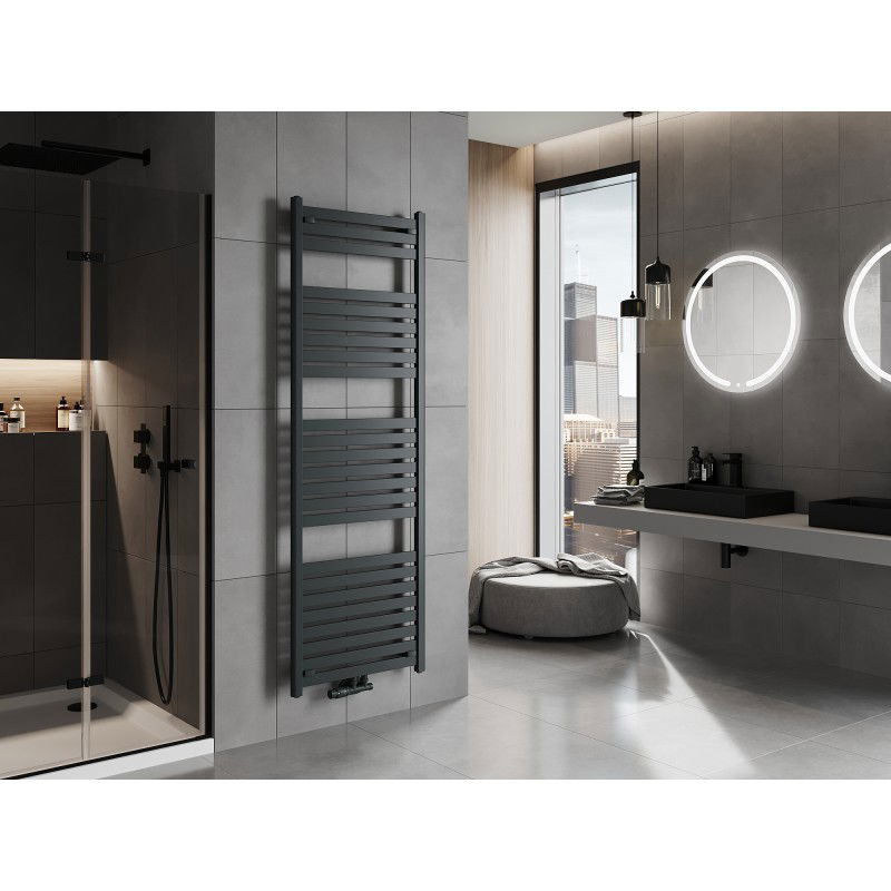 Mexen Uran bathroom radiator 1800 x 600 mm, 934 W, anthracite - W105-1800-600-00-66