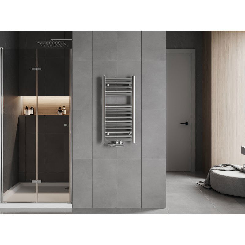 Mexen Hades bathroom radiator 800 x 400 mm, 253 W, chrome - W104-0800-400-00-01